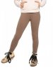 Girls winter long leggings for children Amelia beige